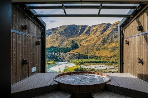 Hot Pools in Queenstown, NZ .